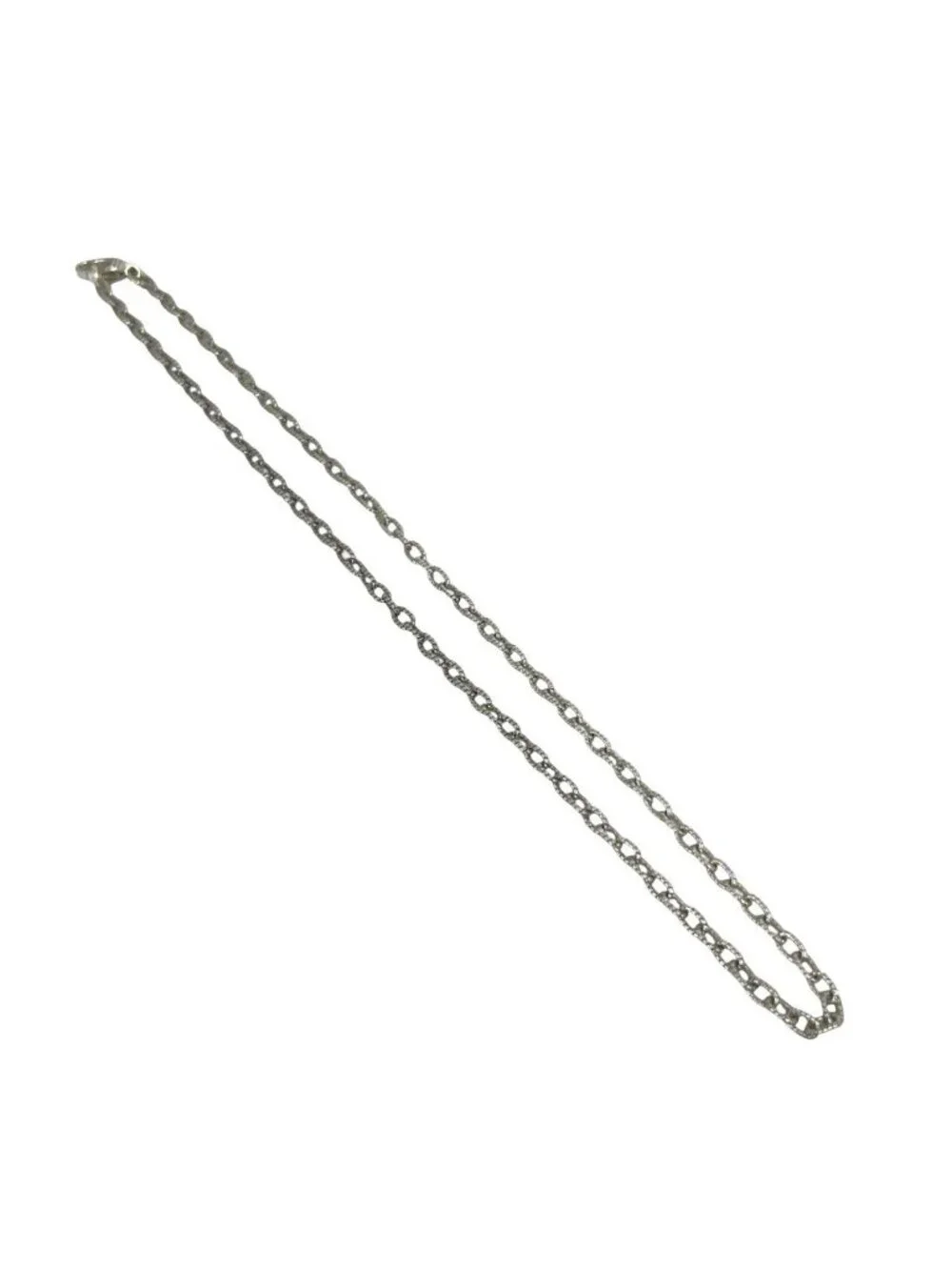 Gucci Vintage 925 Sterling Silver Chain Pendant Choker